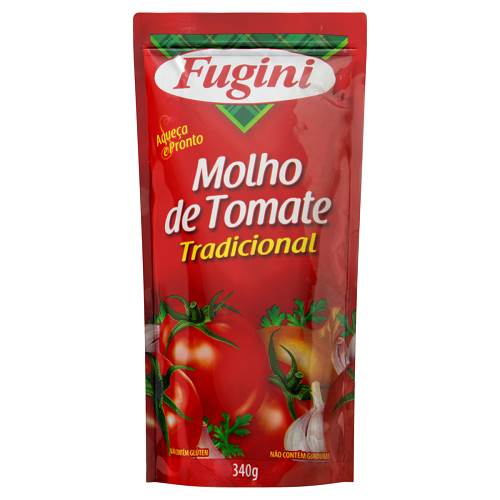 MOLHO TOMATE FUGINI 300G TRAD SCH