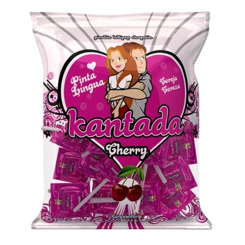 BOMB PIRULITO SIMO KANTADA 500G CHERRY