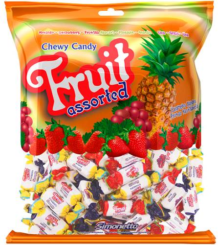 BOMB BALA MAST SIMO FRUIT 500G SORT