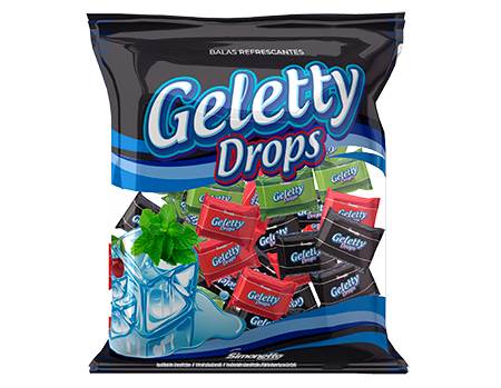 BOMB BALA DURA SIMO GELETTY 400G SORT