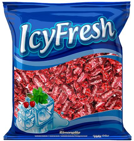 BOMB BALA DURA SIMO ICEFRESH 500G CEREJA
