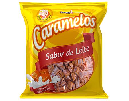 BOMB BALA CARAMEL SIMO 500G LEITE