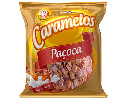 BOMB BALA CARAMEL SIMO 500G PACOCA 