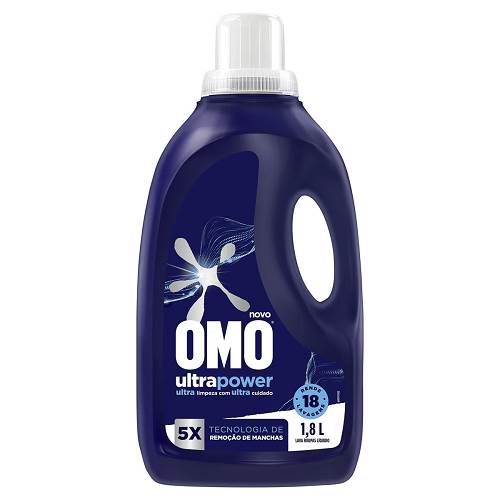 LAVA ROUPA LIQ OMO 18L ULTRA POWER