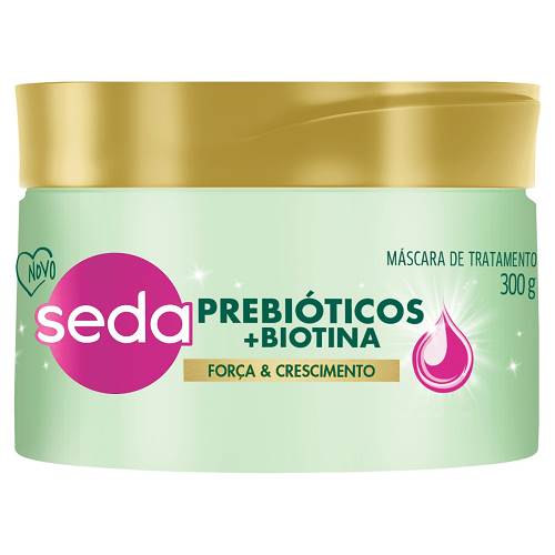 MASC TRAT SEDA 300G PREBOTICOS E BIOTINA