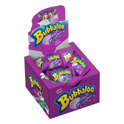 BOMB CHICLE BUBBALOO 60UN UVA