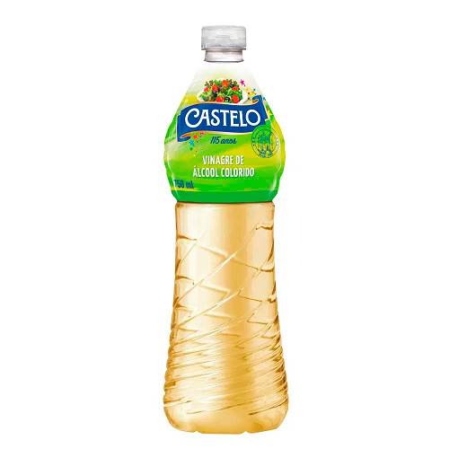 VINAGRE CASTELO 750ML PET ALCOOL COLORID