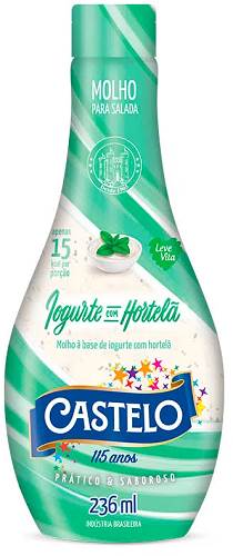 MOLHO SALADA CASTELO 236ML IOGURTEHORT
