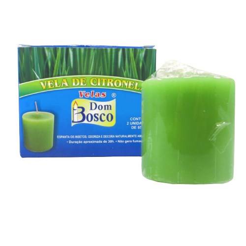 VELA DOM BOSCO 85G 2UN CITRONELA