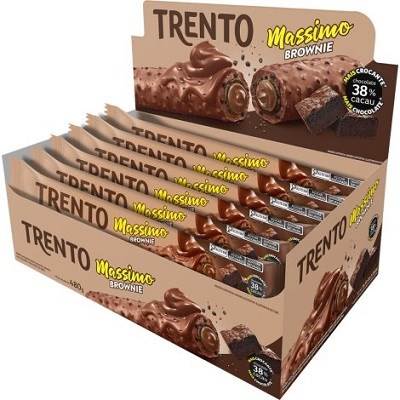 BOMB WAFFER TRENTO MASSIMO 30G BROWNIE