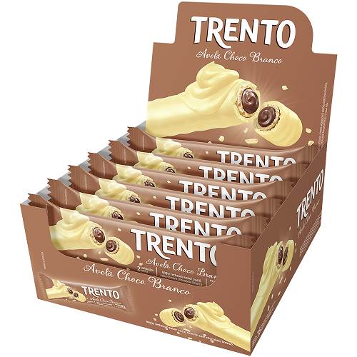BOMB WAFFER TRENTO 32G AVELACHOC BRANCO