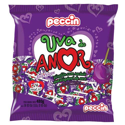 BOMB PIRULITO PECCIN AMOR 480G UVA
