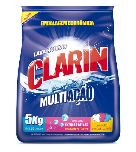 LAVA ROUPA PO CLARIN SCH 5KG MULTIACAO