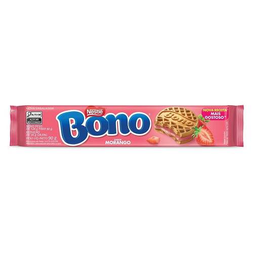 BISC RECH NESTLE BONO 90G MORANGO