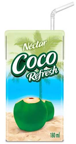 AGUA COCO NECTAR REFRESH TP 180ML