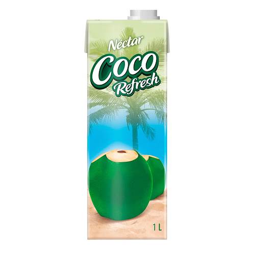 AGUA COCO NECTAR REFRESH TP 1L