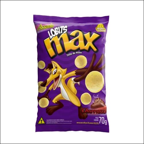 CHIPS LOBITS MAX 70G CHURRASCO