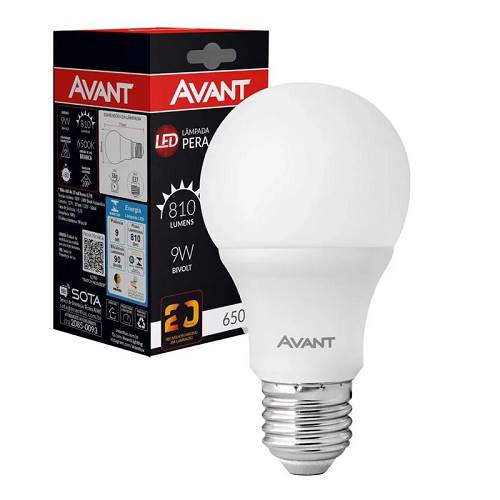 LAMP LED AVANT 9W BIVOLT 6500K BR810B