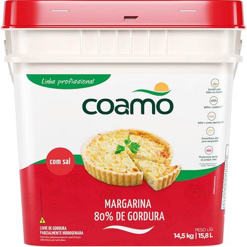 MARG COAMO 80 GORDURA BD 145KG
