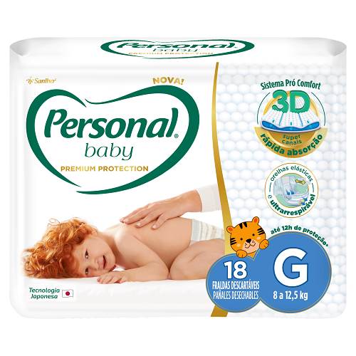 FRALDA PERSONAL PREMIUM PROTECT G 18UN