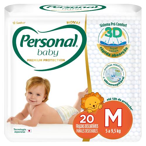 FRALDA PERSONAL PREMIUM PROTECT M 20UN