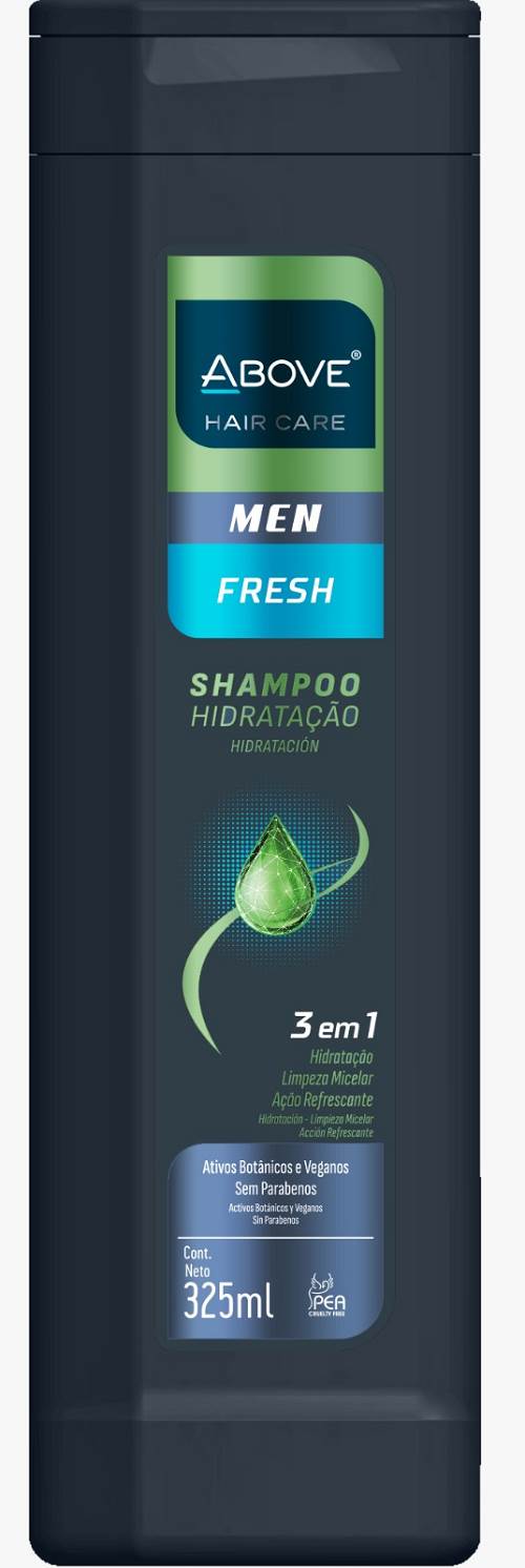 SH ABOVE 325ML MEN HIDRATACAO