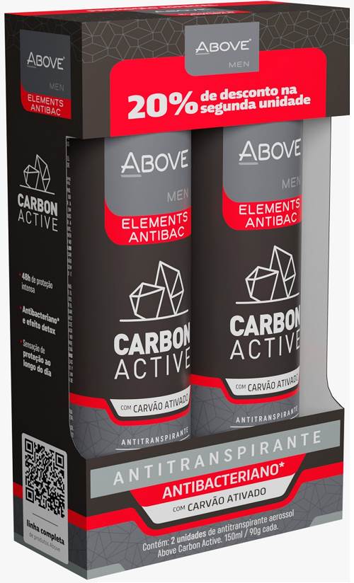 DESOD AERO ABOVE 150ML 2UN ELEMENTS CARB