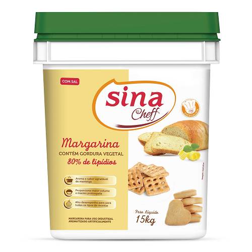 MARG SINA CHEFF 80 LIPID BD 15KG