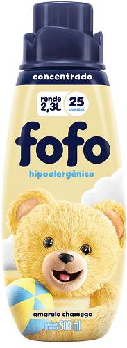 AMAC FOFO CONC 500ML AMARELO CHAMEGO