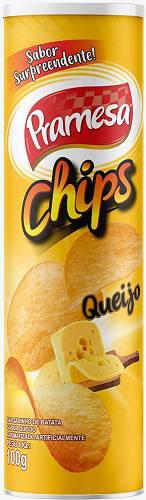 BATATA CHIPS PRAMESA 100G QUEIJO POTE