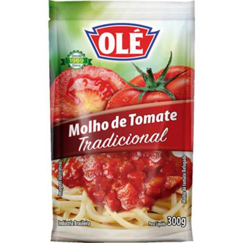 MOLHO TOMATE OLE 300G TRAD SACHE