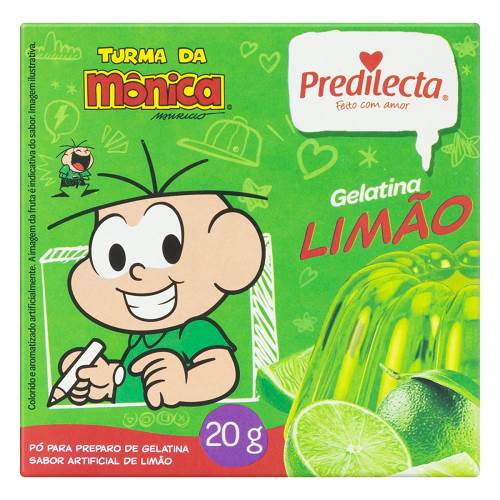 GELATINA PREDILECTA 20G LIMAO