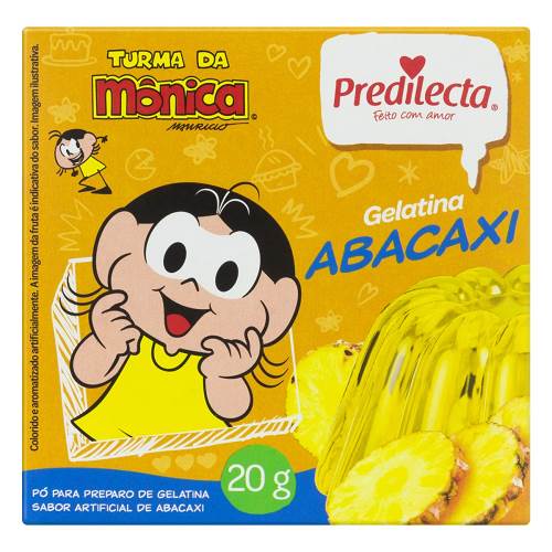GELATINA PREDILECTA 20G ABACAXI