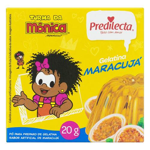 GELATINA PREDILECTA 20G MARACUJA