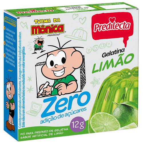 GELATINA PREDILECTA 12G ZERO LIMAO