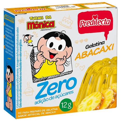 GELATINA PREDILECTA 12G ZERO ABACAXI