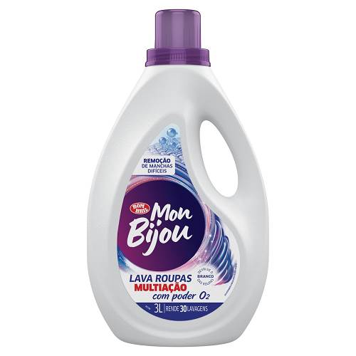 LAVA ROUPA LIQ MON BIJOU 3L MULT AZUL