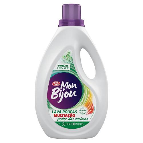 LAVA ROUPA LIQ MON BIJOU 3L MULT VERDE