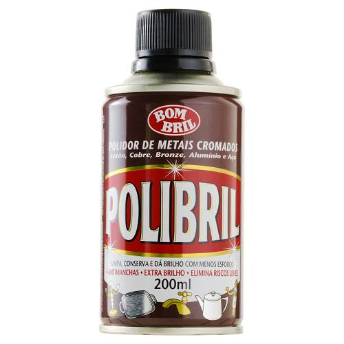 POLIDOR DE METAIS POLIBRIL 200ML CROMAD