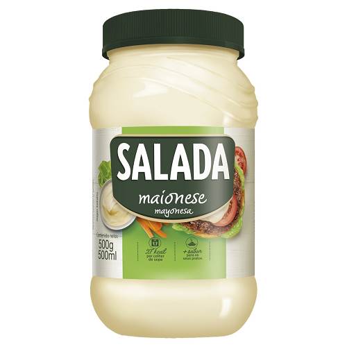 MAIONESE SALADA PET 500G