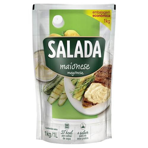 MAIONESE SALADA SACHE CTAMPA 1KG