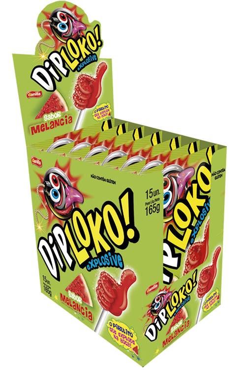 BOMB PIRULITO DIPLOKO BOOM 11G MELANCIA