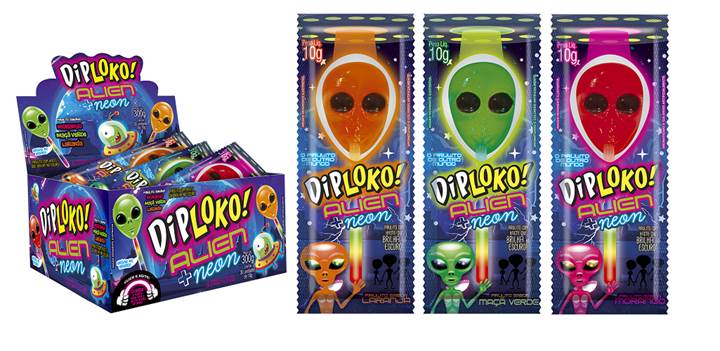 BOMB PIRULITO DIPLOKO NEON ALIEN 10G