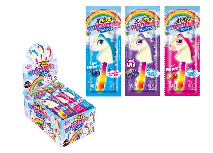 BOMB PIRULITO DIPLOKO NEON UNICORNIO 10G