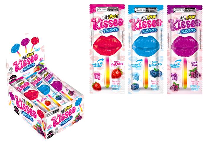 BOMB PIRULITO DIPLOKO NEON KISSES 10G