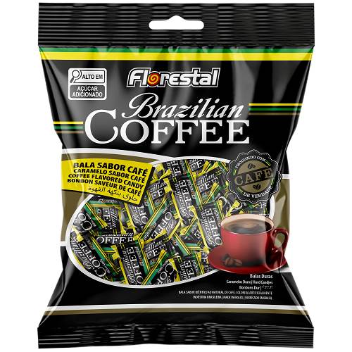 BOMB BALA FLORESTAL BRAZILIAN 108G COFFE