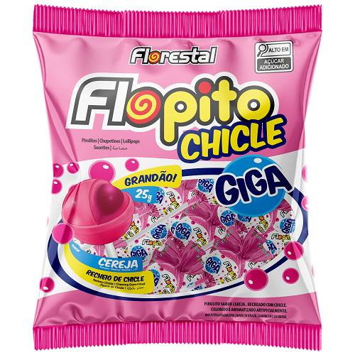 BOMB PIRULITO FLORESTAL FLOP 600G CEREJA