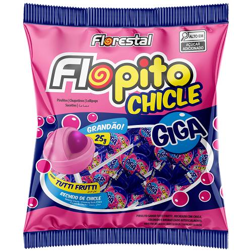 BOMB PIRULITO FLORESTAL FLOP 600G T FRUT