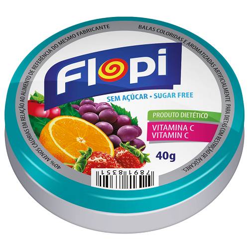 BOMB BALA FLORESTAL FLOPI 40G SACUC MIX