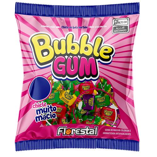 BOMB CHICLE FLORESTAL BUBLE GUM 300G SOR